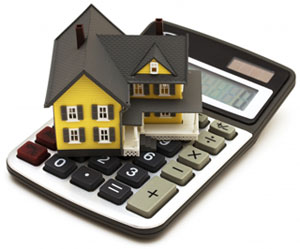 Calculator and house